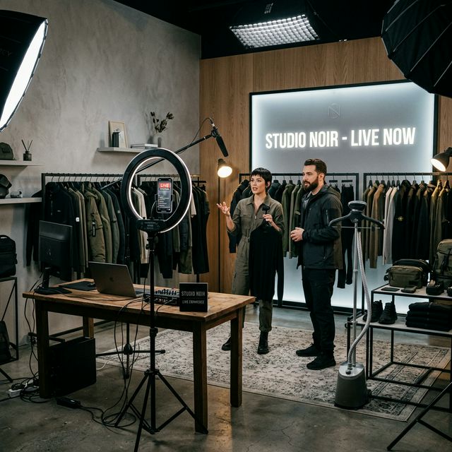 Live Commerce Workspace